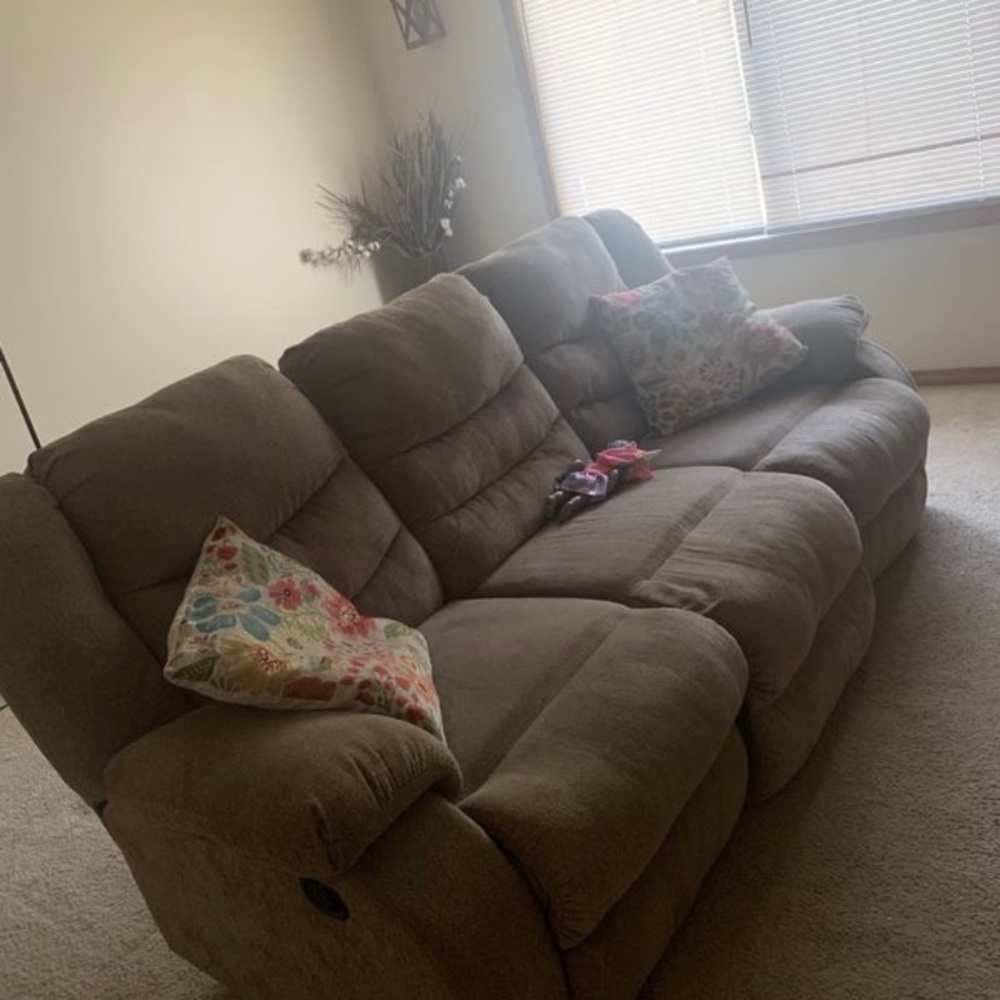 Reclining Couch - Picture 2 of 2